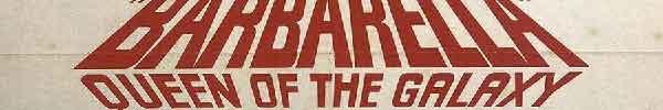 movie poster printed on wood; sci-fi; Barbarella Queen of the Galaxy
