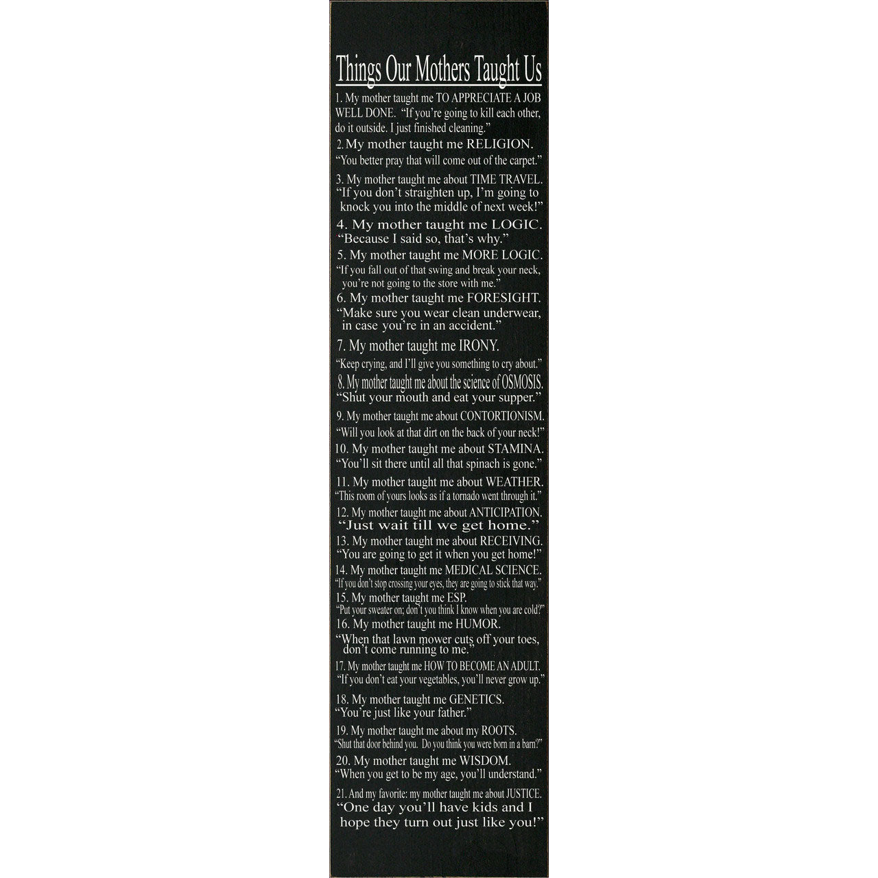 Words & Quotes Signs