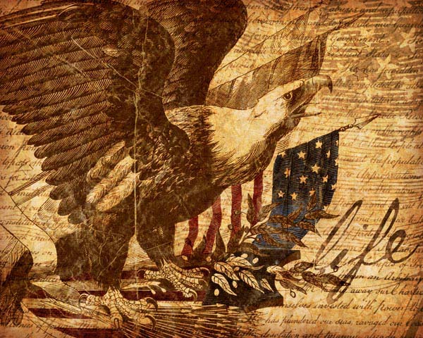 USA | Constitution | Life | Patriotic | Canvas Print | Wall Art