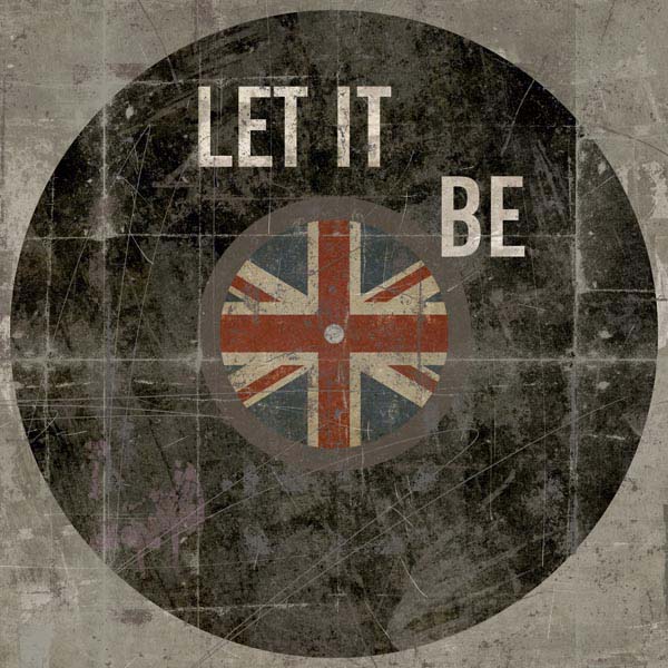 Pop Lyrics | Let It Be | British | Wisdom | Canvas Print