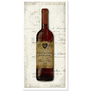 canvas art Bourcogne old wine