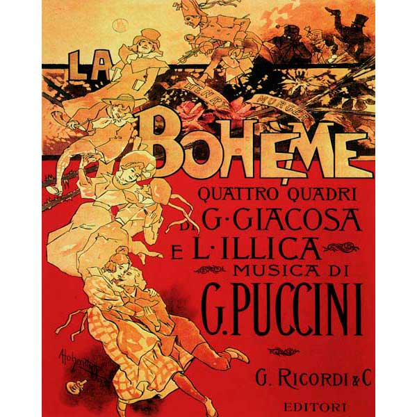 classic la boheme print