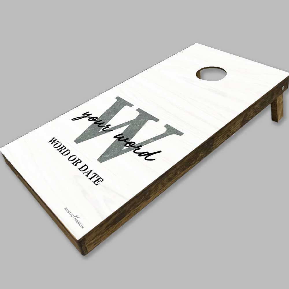 personalized bean bag toss game
