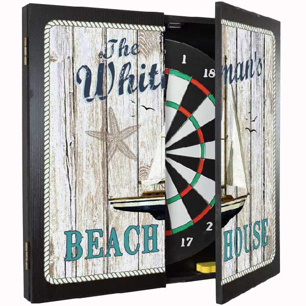beach cabin game cabinet