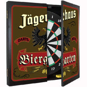 dartboard cabinet german eagle design