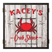 crab shack restaurant custom dartboard