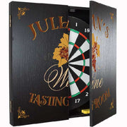 wine themed dartboard set