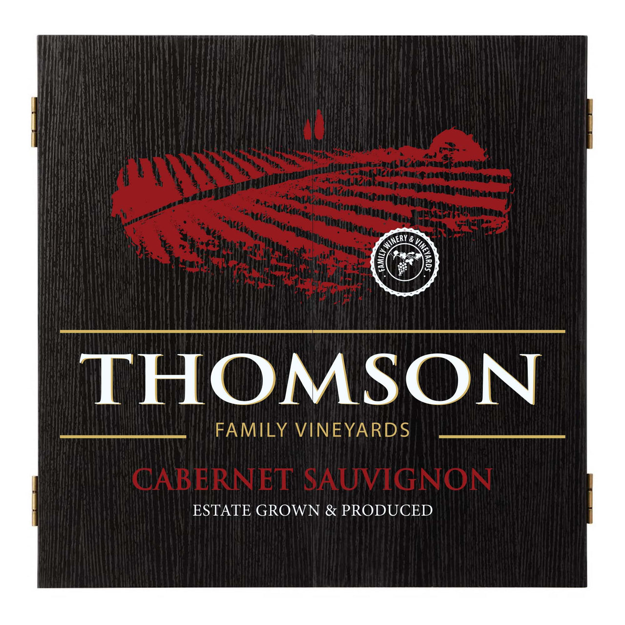 Cabernet Sauvignon dartboard set