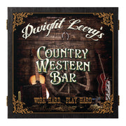 country bar dartboard set