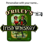 personalize this wood clock with Irish motif