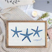 personalize this coastal serving tray