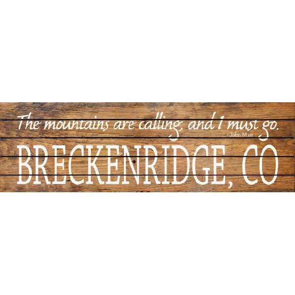 customize location wood sign John Muir