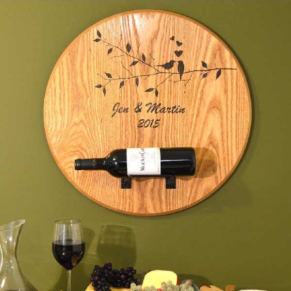 wedding gift personalized with name and date