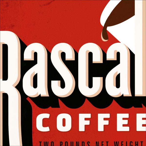 Coffee Shop Decor | Square | Kitchen | Café | Vintage Ad | Canvas Print