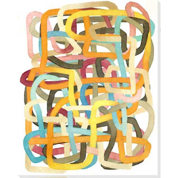 Twisted Strings II | Abstract | Wall Art | Canvas Print