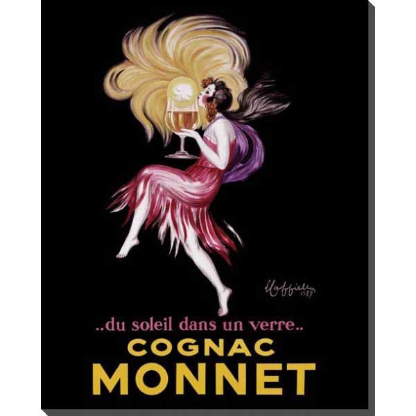 European Vintage Poster | Cognac | Canvas Print