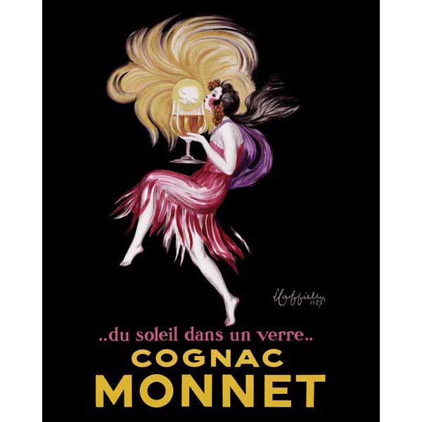 European Vintage Poster | Cognac | Canvas Print