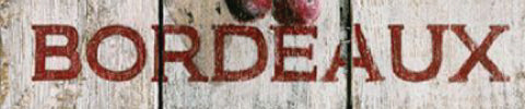 June 2022 Vintage Sign of the Month - Bordeaux Vineyard Wine Décor
