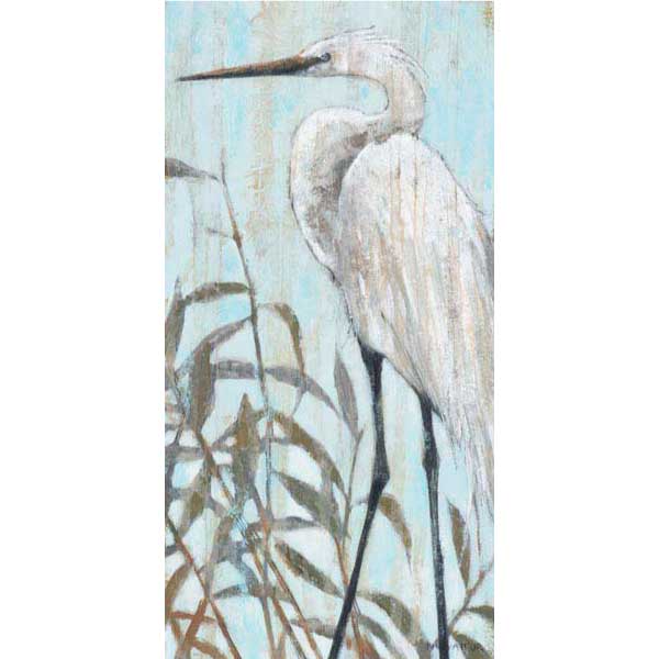 Fresh Water Egret II | Coastal | Portrait | Norman Wyatt Jr | Canvas Print