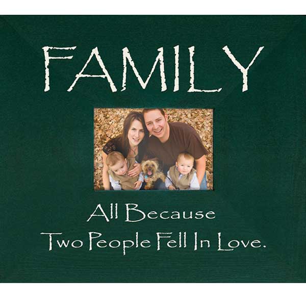 Picture Frame | Family | Wood | Fell in Love | 14" x 16"