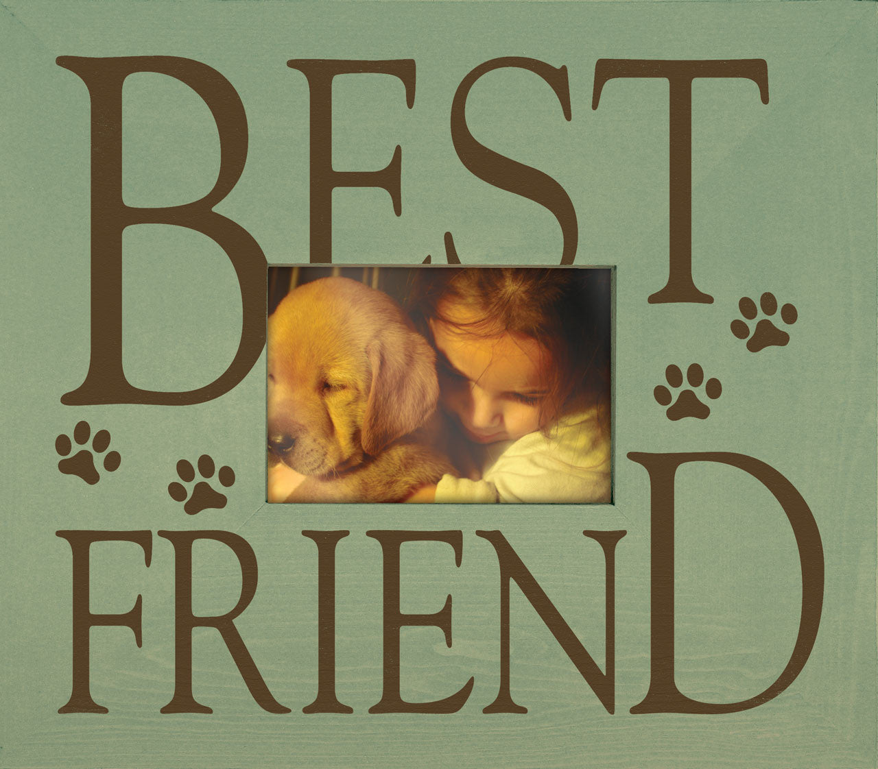 Picture Frame | Dogs | Pets | Best Friend | Wood | 14" x 16"