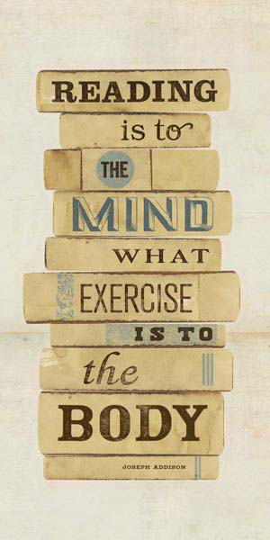 Exercise is to the body quote art print