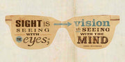 vision is seeing with the mind art print