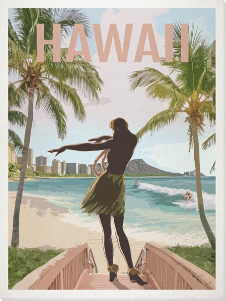 Hawaii | Travel | Isabella Larson | Portrait | Canvas Print