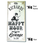 customize home bar wall decor for happy hour