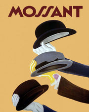 vintage ad for French hat maker