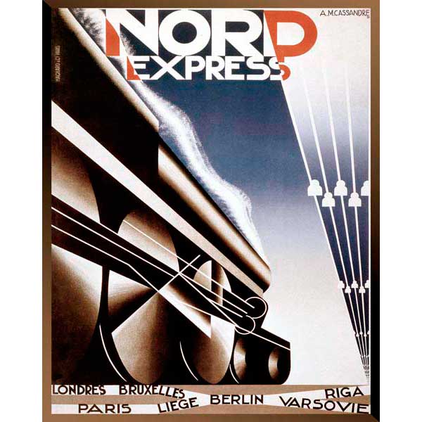 nord express to russia canvas print