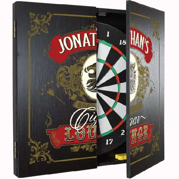 dartboard set personalize the name cigar