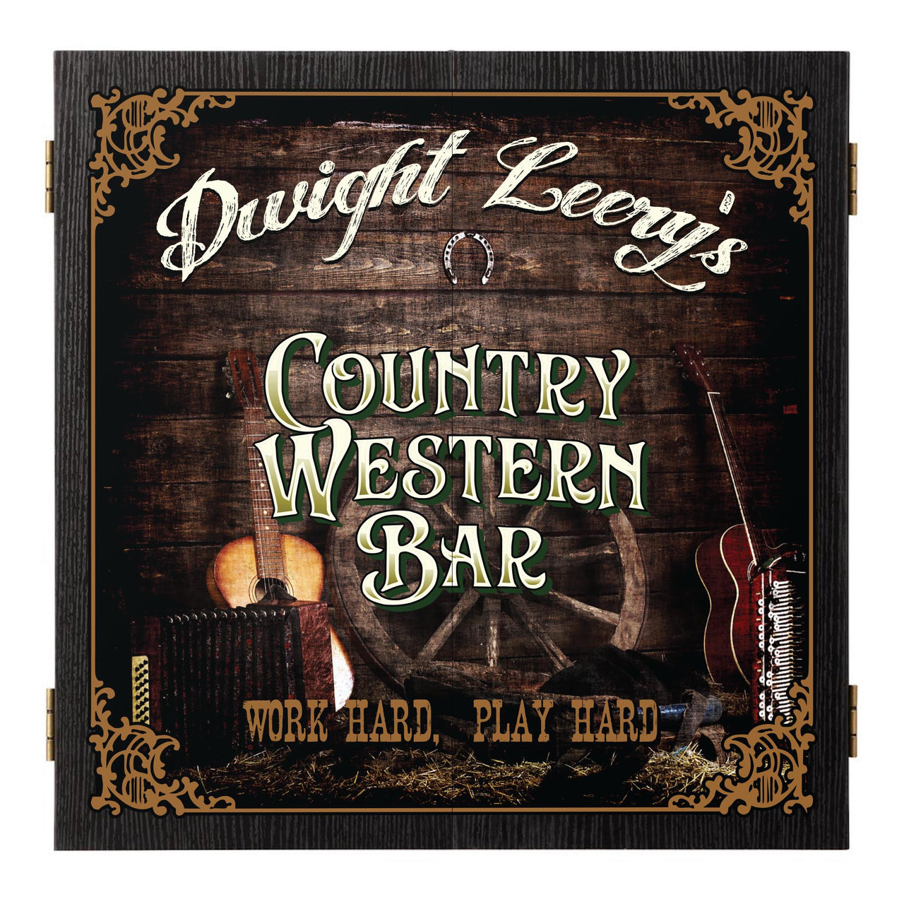 country bar dartboard set