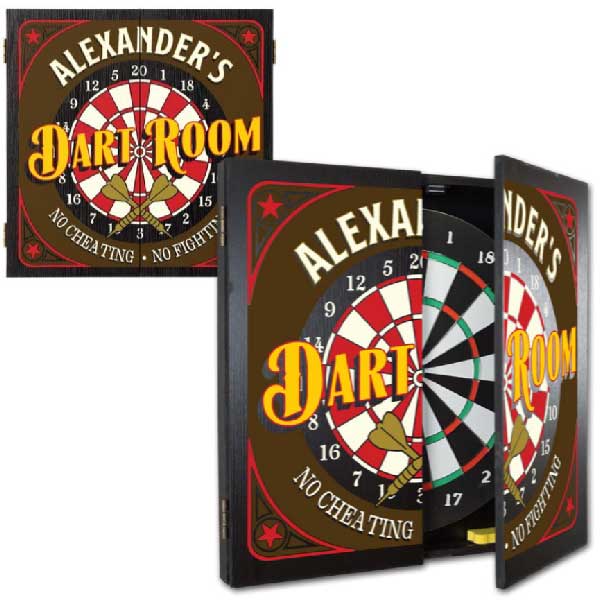 dart room custom dartboard cabinet