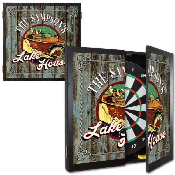 vacation house dartboard set