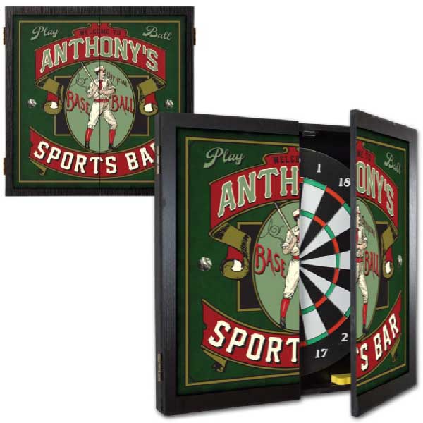 welcome to sports bar dartboard set