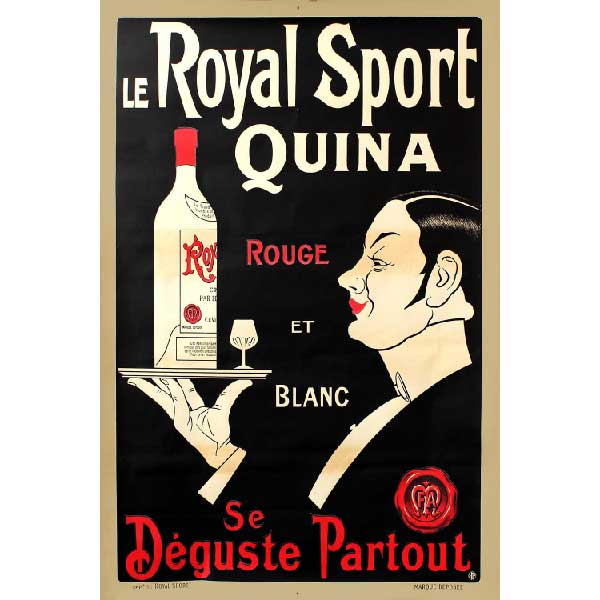 french 1900s ad for Royal Sport