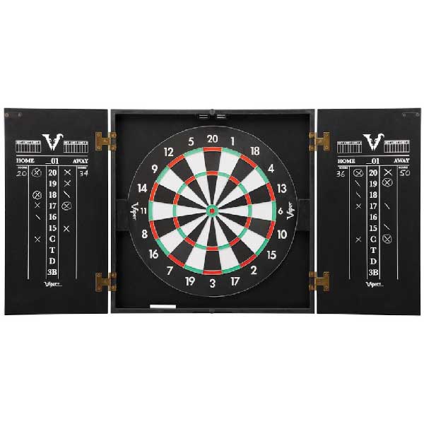 standard dartboard with scoring