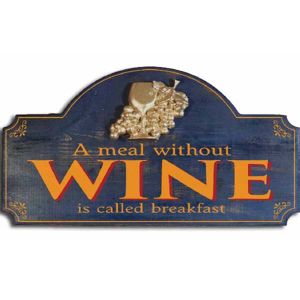 funny wine themed wall decor