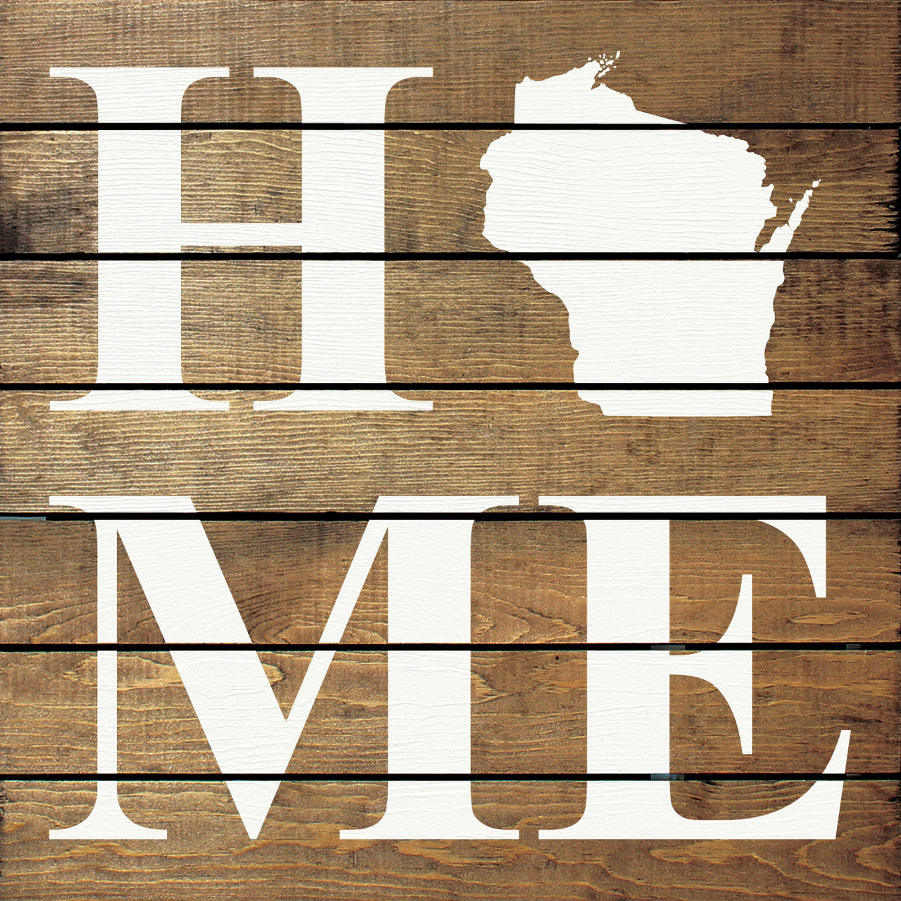 Home | Wood Sign | Pick Your State | 18" x 18"