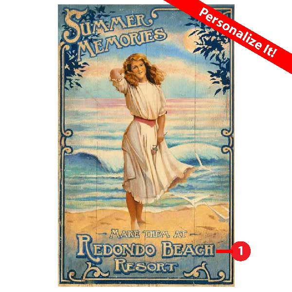 Summer Memories | Beach House | Wall Decor | Resort | Personalize It!