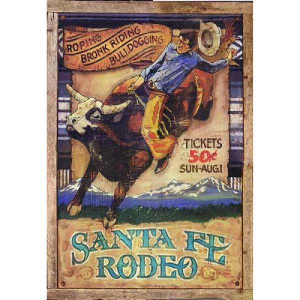 Rodeo | Santa Fe | Western | Wood Sign | Personalize It!