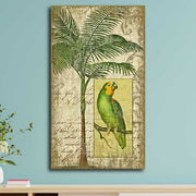 wall decor with image of Parrot