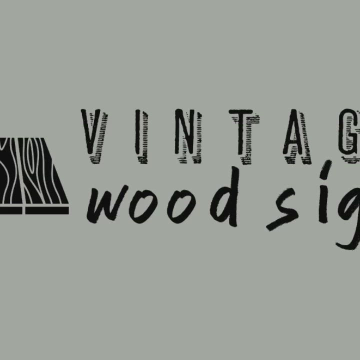 video on how to personalize the text on VintageWoodSigns