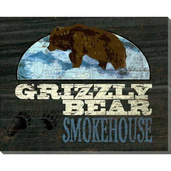 Smokehouse | Grizzly | Brown Bear | Canvas Print