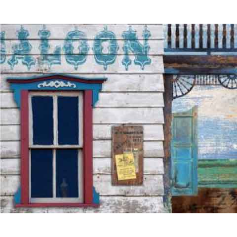 Saloon Vintage Wood Sign | Western | Bar | Brian Laurich | Wall Decor
