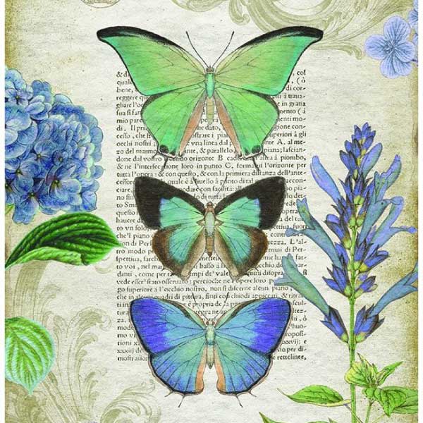 Butterflies | Canvas Tapestry | Design by Suzanne Nicolle