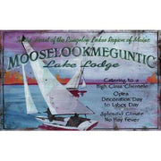 Mooselookmeguntic Lake Lodge vintage ad