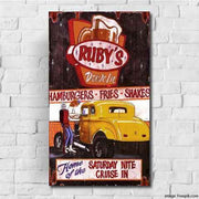 Roby's Drive In - vintage advertisement