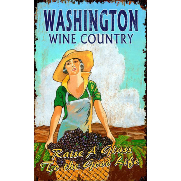 Wine Country | Winery Sign | Washington | Grape Harvest